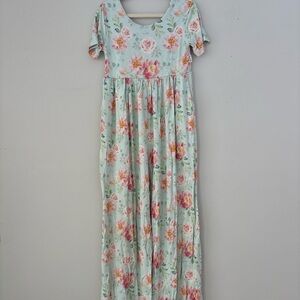 Gigi & Max Mae Floral Leggy Romper